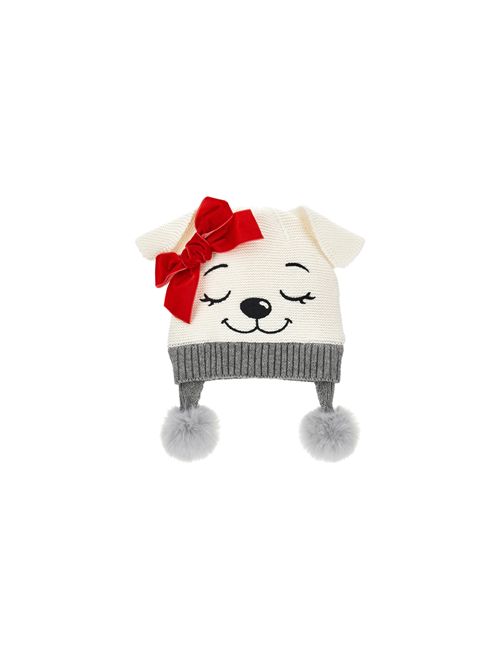 Berretto, bambina, in cotone lana. MONNALISA | 39H006 80600132